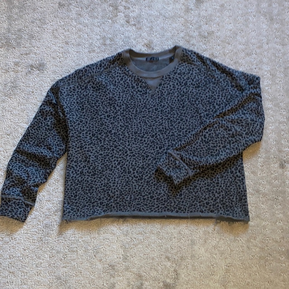 ATM leopard sweatshirt